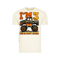 Vintage Arctic i'm three this is how i roll monster truck birthday Vintage Tee - Jasminsmagicworld