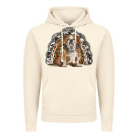 Vintage Artic english bulldog rainbow Vintage Hoodie - BarkalooDesign