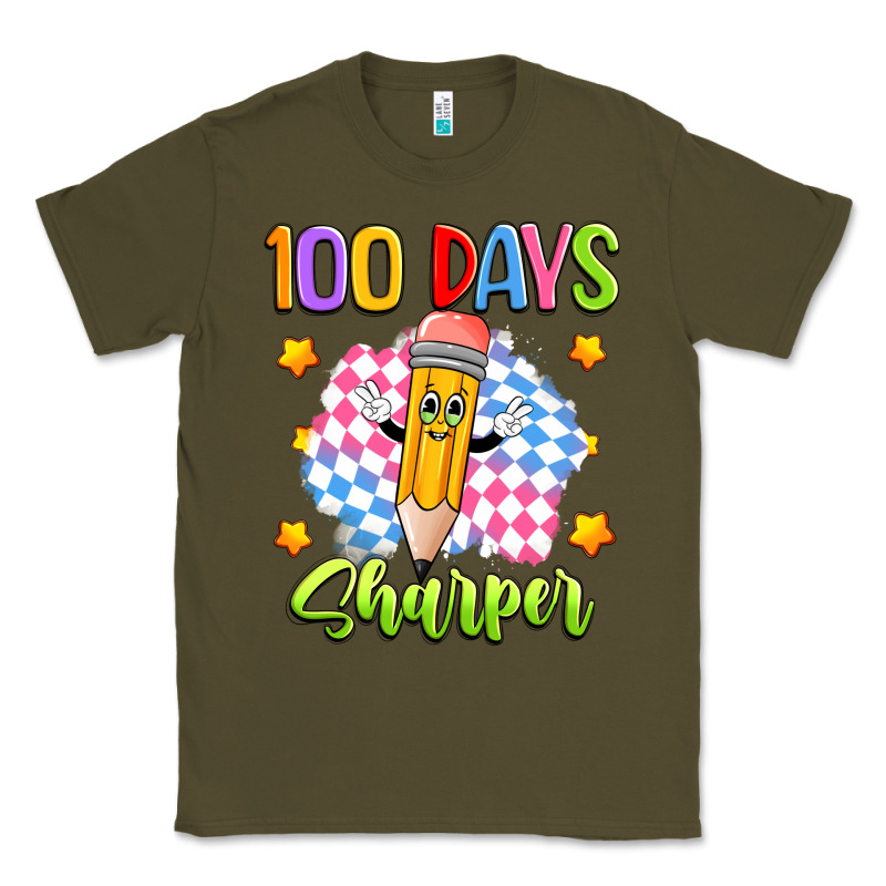 100 Days Sharper Classic Tee by Artiststas | Teevron