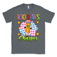Charcoal Heather 100 days sharper Classic Tee - Artiststas