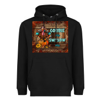 Gobble Me Swallow Me Tumbler Heavyweight Hoodie | Teevron
