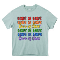 Arona love is love lgbtq Heavy Core Tee - MaliasSmallBusiness