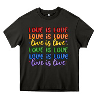 Asphalt love is love lgbtq Heavy Core Tee - MaliasSmallBusiness