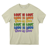 Mossy love is love lgbtq Heavy Core Tee - MaliasSmallBusiness