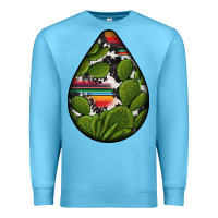 Ocean Blue mexican teardrop  5 Premium Sweatshirt - BundleAndBundleShop