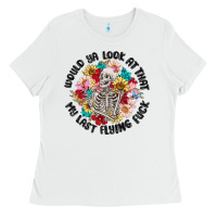 White would ya look at that my last flying fuck Ladies Tee - MaliasSmallBusiness