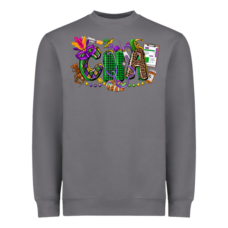 Cna Mardi Gras Heavyweight Sweatshirt by CowGirlArtShop | Teevron