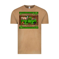 Vintage Camel st Patricks farm animals truck Vintage Tee - Jasminsmagicworld
