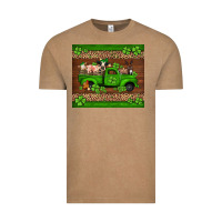 Vintage Coffee st Patricks farm animals truck Vintage Tee - Jasminsmagicworld
