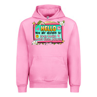 Fuchsia Pink hello you are allowed to love books more than peop Urban Hoodie - Artiststas