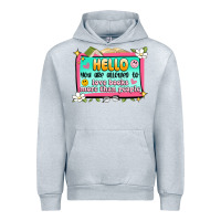 Heather Grey hello you are allowed to love books more than peop Urban Hoodie - Artiststas