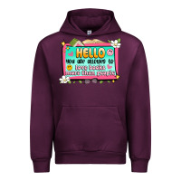 Mauve Wine hello you are allowed to love books more than peop Urban Hoodie - Artiststas