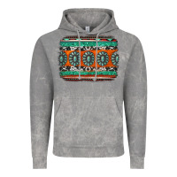 Cloud Rock turquoise western background Vintage Hoodie - Jasminsmagicworld