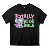 Black totally adorable Heavy Core Tee - MaliasSmallBusiness