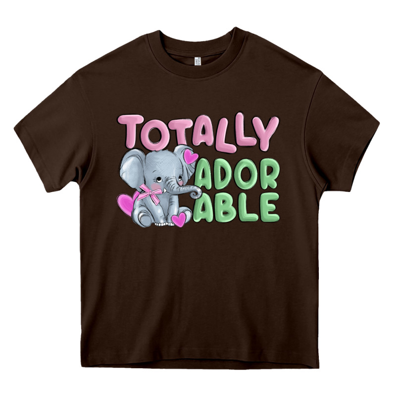 Totally Adorable Heavy Core Tee by MaliasSmallBusiness | Teevron
