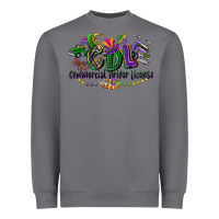 Storm cdl mardi gras Heavyweight Sweatshirt - CowGirlArtShop
