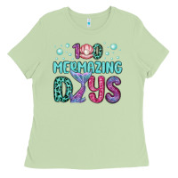 Matcha 100 mermazing days Ladies Tee - MaliasSmallBusiness