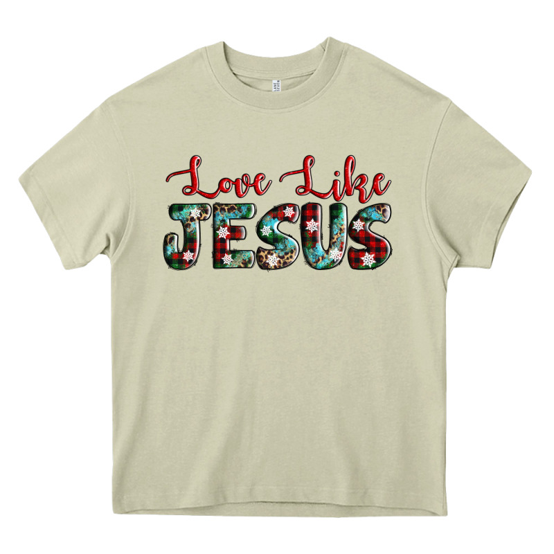 Love Like Jesus Heavy Core Tee by AdoDesignShop | Teevron