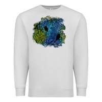 Dove Grey halloween patch  3 Premium Sweatshirt - BundleAndBundleShop