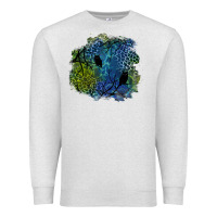 Oatmeal Heather halloween patch  3 Premium Sweatshirt - BundleAndBundleShop