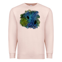 Pale Pink halloween patch  3 Premium Sweatshirt - BundleAndBundleShop