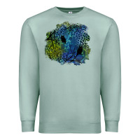 Seafoam halloween patch  3 Premium Sweatshirt - BundleAndBundleShop
