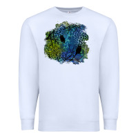 White halloween patch  3 Premium Sweatshirt - BundleAndBundleShop