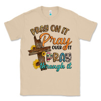 Mushroom pray on it pray over it pray through it Classic Tee - Artiststas