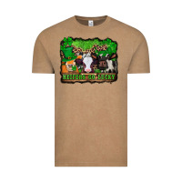 Vintage Coffee st patricks cows heifers go lucky Vintage Tee - Jasminsmagicworld