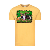 Vintage Mustard st patricks cows heifers go lucky Vintage Tee - Jasminsmagicworld