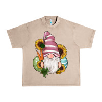 French Oak easter gnomes egg carrot sunflowers Urban Heavy Tee - RanaPortraitStore