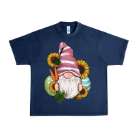 Navy easter gnomes egg carrot sunflowers Urban Heavy Tee - RanaPortraitStore