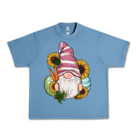 Easter Gnomes Egg Carrot Sunflowers Urban Heavy Tee | Teevron