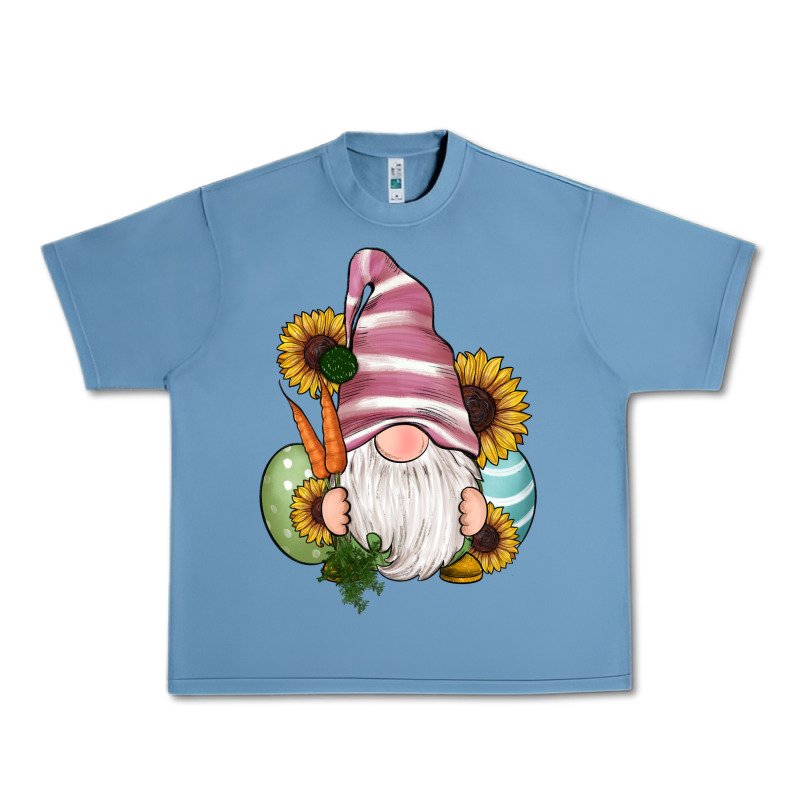 Easter Gnomes Egg Carrot Sunflowers Urban Heavy Tee by RanaPortraitStore | Teevron
