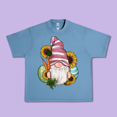Easter Gnomes Egg Carrot Sunflowers Urban Heavy Tee Designed By Ranaportraitstore