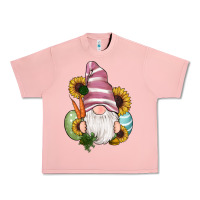 Salmon easter gnomes egg carrot sunflowers Urban Heavy Tee - RanaPortraitStore