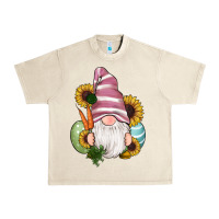 Sandshell easter gnomes egg carrot sunflowers Urban Heavy Tee - RanaPortraitStore