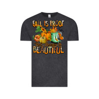 Vintage Black Fall is proof that change is beautiful Vintage Tee - RanaPortraitStore