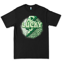 Black st. patrick's day lucky Premium Tee - MaliasSmallBusiness