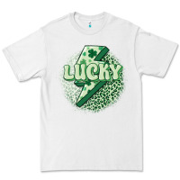 White st. patrick's day lucky Premium Tee - MaliasSmallBusiness