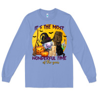 Colony Blue It's The Most Wonderful Time of The Year Long Sleeve Tee - texasbilliewilder