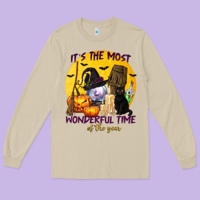 It's The Most Wonderful Time Of The Year Long Sleeve Tee Designed By Texasbilliewilder