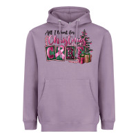Lavender all i want for christmas is cure Heavyweight Hoodie - FaDigitalArtStudio