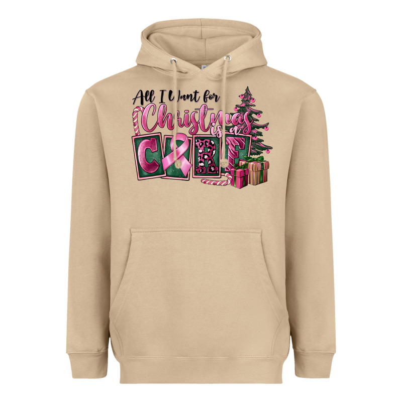 All I Want For Christmas Is Cure Heavyweight Hoodie by FaDigitalArtStudio | Teevron