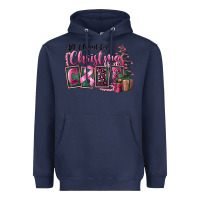Navy all i want for christmas is cure Heavyweight Hoodie - FaDigitalArtStudio