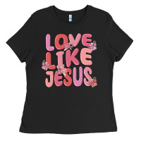 Black love like jesus Ladies Tee - MaliasSmallBusiness