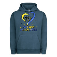Pigment Midnight Navy world down syndrome symbol Urban Hoodie - Artiststas