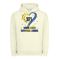 Pigment Pistachio world down syndrome symbol Urban Hoodie - Artiststas