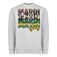 Cowhide Mardi Gras Heavyweight Sweatshirt | Teevron