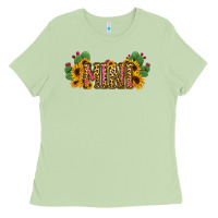 Matcha Cactus Leopard Sunflower Mama and Mini Set Ladies Tee - Jasminsmagicworld